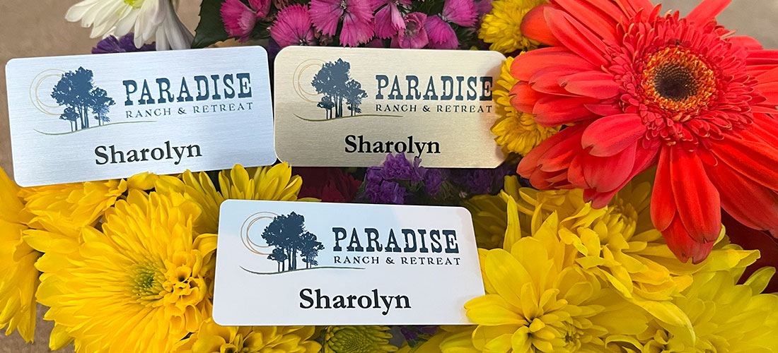 Custom nametags, free setup & shipping, no minimums - Nametag Ninja